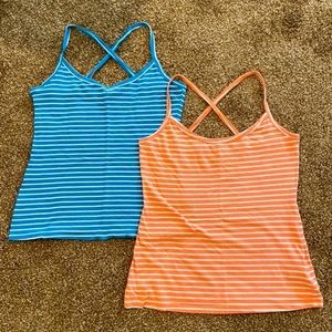 2 Pack- Criss cross fitted Old Navy tank top